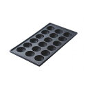 カンダ AKS たこ焼鉄板 18穴 φ48x深25mm 067100【送料無料】