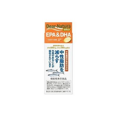 アサヒグループ食品 ディアナチュラ ゴールド EPA & DHA 90粒 健康食品 サプリ サプリメント