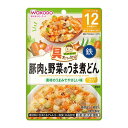 具たっぷりグーグーキッチン 豚肉と野菜のうま煮どん 80g ベビー ベビーフード 離乳食 食べやすい 赤ちゃん 子供 キッズ 食べ物 ミルク レトルト タンパク質 栄養素 パウチ 鉄 カルシウム