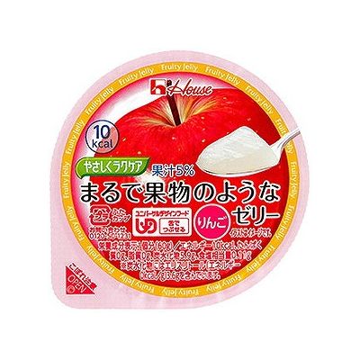 やさしくラクケア まるで果物のようなゼリー りんご(60g) 124800994