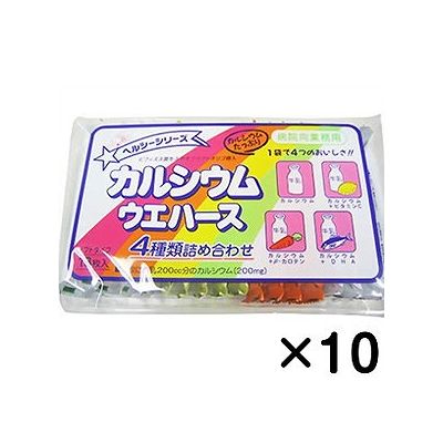 商品概要メーカー：中新製菓商品名：【軽】カルシウムウエハース4種詰合18枚×10区分：食品内容量：18枚入り×10個商品概要：●4種類のカルシウムウエハースが楽しめます。●フラクトオリゴ糖入り。●おいしく健康をお手伝いします。JANコード：4516212961252商品コード：125700044商品の説明○4種類のカルシウムウエハース○バニラ・ビタミンC・ベータカロテン・DHAの4種類入り○内容量：18枚入り×10個使用上の注意≪定められた使用法を守ること≫保存方法◆高温又は、直射日光のあたる場所には保存しないでください。使用方法お召し上がり方1日に1−3枚を目安にお召し上がりください。成分原材料小麦粉、ぶどう糖、ショートニング、デキストリン（でん粉分解物）、粉末油脂（マルトオリゴ糖シロップ、ブドウ糖果糖液糖、DHA含有精製魚油、砂糖、脱脂粉乳、卵白分解物）、植物油脂、コーンスターチ、ワキシスターチ、フラクトオリゴ糖、ホエイパウダー（乳製品）、脱脂粉乳、乳糖、コーンシロップ、貝カルシウム（ホタテ末）、タピオカでん粉、環状オリゴ糖、ビタミンC、ベータ−カロテン、乳化剤（大豆由来を含む）、ベーキングパウダー、香料、酸化 防止剤（カテキン、抽出V．E）栄養成分表示／バニラ1枚（標準5．5g）当たりエネルギー/25kcaLたんぱく質/0．19g脂質/1．13g炭水化物/3．6gナトリウム/4mgカルシウム/200mgフラクトオリゴ糖/70mgリン/2mgカリウム/3mgビタミンC1枚（標準5．5g）当たりエネルギー/25kcaLたんぱく質/0．19g脂質/1．06g炭水化物/3．6gナトリウム/4mgカルシウム/200mgフラクトオリゴ糖/70mgリン/2mgカリウム/3mgビタミンC/50mgベータ−カロテン1枚（標準5．5g）当たりエネルギー/25kcaLたんぱく質/0．19g脂質/1．10g炭水化物/3．5gナトリウム/4mgカルシウム/200mgフラクトオリゴ糖/70mgリン/2mgカリウム/3mgベータ−カロテン/2．7mgDHA1枚（標準5．5g）当たりエネルギー/25kcaLたんぱく質/0．22g脂質/1．24g炭水化物/3．4gナトリウム/5mgカルシウム/200mgフラクトオリゴ糖/70mgリン/4mgカリウム/4mgDHA/14mg賞味期限／使用期限（製造から）10か月メーカー名中新製菓内容量18枚入り×10個商品区分食品※予告なくパッケージリニューアルをされる場合がございますがご了承ください。※パッケージ変更に伴うご返品はお受け致しかねます。※メーカーの都合により予告なくパッケージ、仕様等が変更となる場合がございます。※当店はJANコードにて管理を行っている為、それに伴う返品、交換等はお受けしておりませんので事前にご了承の上お買い求めください。【送料について】北海道、沖縄、離島は送料を頂きます。