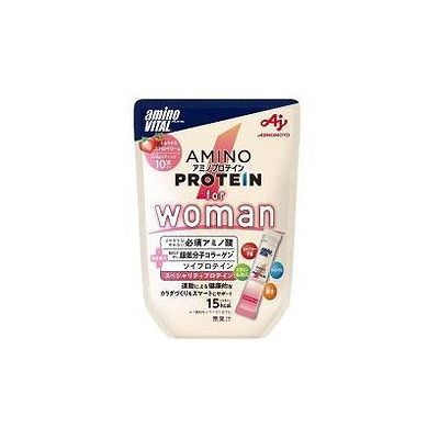 商品概要メーカー：味の素商品名：【軽】アミノバイタルアミノプロテインforwoman（10本）区分：食品内容量：10本商品概要：シェイカー不要のスティックプロテインJANコード：4901001605309商品コード：116802115商品の特徴トレーニング後に嬉しい栄養素を手軽に摂取できるシェイカー不要のスティックプロテイン栄養成分1本（3．8g）あたり0kcal味／香りストロベリー味賞味期限／使用期限（製造から）18か月原産国・製造国日本保存方法常温発売元／製造元／輸入元味の素※予告なくパッケージリニューアルをされる場合がございますがご了承ください。※パッケージ変更に伴うご返品はお受け致しかねます。※メーカーの都合により予告なくパッケージ、仕様等が変更となる場合がございます。※当店はJANコードにて管理を行っている為、それに伴う返品、交換等はお受けしておりませんので事前にご了承の上お買い求めください。【送料について】北海道、沖縄、離島は送料を頂きます。