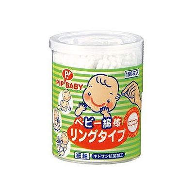 Baby Swabs - ベビー綿棒 リングタイプ(180本入) 126508632