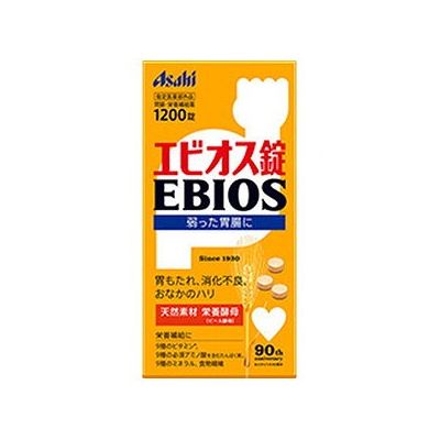 天然素材ビール酵母 エビオス錠(1200