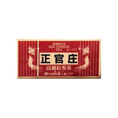 商品概要メーカー：大木製薬商品名：【軽】正官庄高麗紅参茶30包区分：食品内容量：30包X1個商品概要：●粉末清涼飲料●本品1包（3g）中に紅蔘エキス430mg（紅蔘800mgに相当）、ナツメエキス、ブドウ糖、乳糖を含みます。●内容量：3g×30包入りJANコード：4987030701823商品コード：071203215商品の説明○紅蔘エキスにナツメエキスを加えて飲みやすくした健康茶です。○6年根紅蔘からエキス成分を抽出し、溶けやすい顆粒に調製したものです。使用上の注意≪定められた使用法を守ること≫保存方法◆直射日光、高温多湿の所を避け、涼しい乾燥した場所に保管してください。使用方法1日1〜3包を水もしくはお湯で溶かしてお召し上がりください。成分原材料正官庄高麗紅参茶1包（3g中）ブドウ糖、紅参エキス430mg（紅参800mgに当る）、乳糖、なつめエキス、ビタミンC栄養成分栄養成分1包（3g）当たりエネルギー/11．8kcal炭水化物/2．9gたんぱく質/0．04ggナトリウム/0．75mg脂質/0g賞味期限／使用期限（製造から）5年メーカー名大木製薬内容量30包X1個商品区分食品※予告なくパッケージリニューアルをされる場合がございますがご了承ください。※パッケージ変更に伴うご返品はお受け致しかねます。※メーカーの都合により予告なくパッケージ、仕様等が変更となる場合がございます。※当店はJANコードにて管理を行っている為、それに伴う返品、交換等はお受けしておりませんので事前にご了承の上お買い求めください。【送料について】北海道、沖縄、離島は送料を頂きます。
