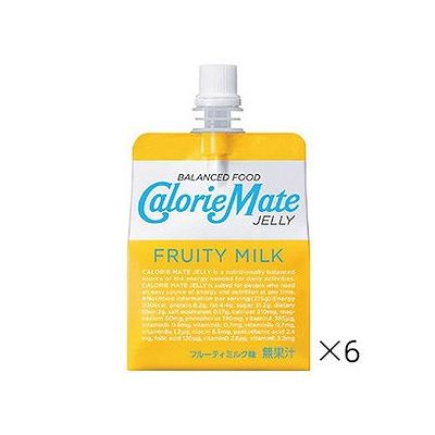 カロリーメイトゼリー フルーティミルク味(215g×6個) 051806598