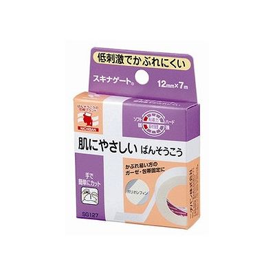 商品概要メーカー：ニチバン商品名：スキナゲートSG127区分：日用雑貨内容量：1個商品概要：フィルムタイプの極低刺激テープです。透湿性に優れ、ムレが少なくカブレにくく、薄くてしなやかな貼り心地。はがす時の痛みが少ないのも特徴です。かぶれ易い...