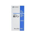 商品概要メーカー：ニチバン商品名：紙バンNo．9−10（10巻）区分：日用雑貨内容量：10巻商品概要：丈夫な和紙にアクリル系粘着剤を採用した、医療補助用紙粘着テープです。良好な粘着力、保持力があります。皮膚に低刺激性です。手で簡単に切れる手切れ性があります。撥水性があります。JANコード：4987167430214商品コード：016000174商品の説明丈夫な和紙にアクリル系粘着剤を採用した、医療補助用紙粘着テープです。良好な粘着力、保持力があります。皮膚に低刺激性です。手で簡単に切れる手切れ性があります。撥水性があります。【用途】脱脂綿、ガーゼ、包帯の固定注射針・穿刺針の固定カテーテル、チューブの固定使用上の注意・傷口には直接貼らないでください。・使用中、発疹・発赤、かゆみ等の症状があらわれた場合は使用を中止してください。・はがす時は、皮膚を傷めないよう体毛の流れに沿ってゆっくりはがしてください。保存方法水濡れに注意し、高温、多湿、直射日光のあたる場所を避けて、室温で保管してください。成分【材質】テープ：和紙粘着剤：アクリル系賞味期限／使用期限（製造から）3年メーカー名ニチバン内容量10巻※予告なくパッケージリニューアルをされる場合がございますがご了承ください。※パッケージ変更に伴うご返品はお受け致しかねます。※メーカーの都合により予告なくパッケージ、仕様等が変更となる場合がございます。※当店はJANコードにて管理を行っている為、それに伴う返品、交換等はお受けしておりませんので事前にご了承の上お買い求めください。【送料について】北海道、沖縄、離島は送料を頂きます。