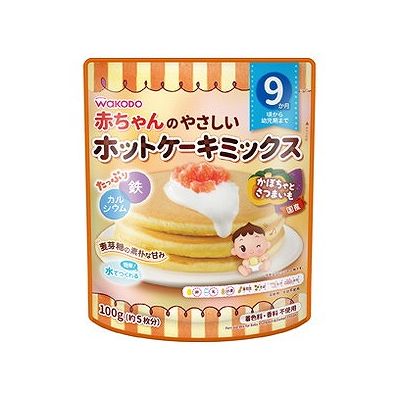 赤ちゃんのやさしいホットケーキミックスかぼちゃとさつまいも(100g) 012519496