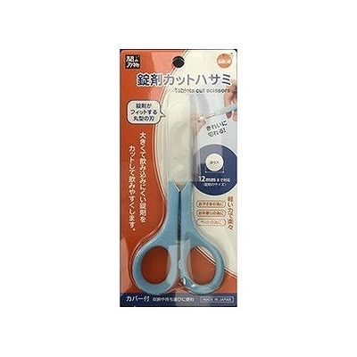 商品概要メーカー：大木商品名：オレンジケア錠剤カットハサミ区分：日用雑貨内容量：1個商品概要：軽い力で楽々カットJANコード：4987379006795商品コード：078341925商品の特徴大きくて飲みにくい錠剤を1／2や1／4にカットし飲みやすくします。錠剤のサイズ・厚み12mmまで対応。カバー付で収納や持ち運びにも安心で便利。原材料／成分／素材／材質［刃］ステンレス刃物鋼（SUS420J2）［ハンドル］PP．GF（ガラス繊維入りポリプロピレン）原産国・製造国日本発売元／製造元／輸入元大木※予告なくパッケージリニューアルをされる場合がございますがご了承ください。※パッケージ変更に伴うご返品はお受け致しかねます。※メーカーの都合により予告なくパッケージ、仕様等が変更となる場合がございます。※当店はJANコードにて管理を行っている為、それに伴う返品、交換等はお受けしておりませんので事前にご了承の上お買い求めください。【送料について】北海道、沖縄、離島は送料を頂きます。