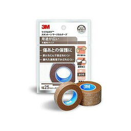 3M マイクロポア スキントーンサージカルテープ不織布 ベージュ(12.5mm×9.1m) 010409892