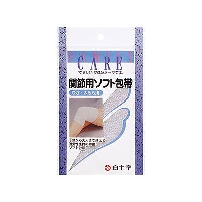 商品概要メーカー：白十字商品名：FC関節用ソフトホータイひざ・太もも用区分：日用雑貨内容量：1個商品概要：●従来のサポーターの機能を持ち、タテヨコ2倍以上の伸縮性があります。●また通気性も高くムレません。●ハサミ不要のワンタッチタイプで、処置しにくい部分にも、当てガーゼやシップ薬が簡単に固定できます。JANコード：4987603462670商品コード：009409709商品の説明○切らずに使えて簡単、便利な筒状ソフト包帯○タテヨコ2枚以上の伸縮性があり高い通気性でムレない使用上の注意≪定められた使用法を守ること≫◆ハサミ等で切らないでください。◆洗濯は押し洗いで、熱湯は避けてください。◆直射日光を避け、通気性の良い場所に保管してください。保存方法◆直射日光を避け、通気性の良い場所に保管してください。◆小児の手の届かない所に保管してください。使用方法長い場合は、適当な長さに折ってご使用ください。※洗濯は押し洗いで、熱湯は避けてください。※乾燥機のご使用はお避けください。成分素材綿、ナイロン、ポリエステル、ポリウレタンメーカー名白十字内容量1個商品区分日用雑貨※予告なくパッケージリニューアルをされる場合がございますがご了承ください。※パッケージ変更に伴うご返品はお受け致しかねます。※メーカーの都合により予告なくパッケージ、仕様等が変更となる場合がございます。※当店はJANコードにて管理を行っている為、それに伴う返品、交換等はお受けしておりませんので事前にご了承の上お買い求めください。【送料について】北海道、沖縄、離島は送料を頂きます。