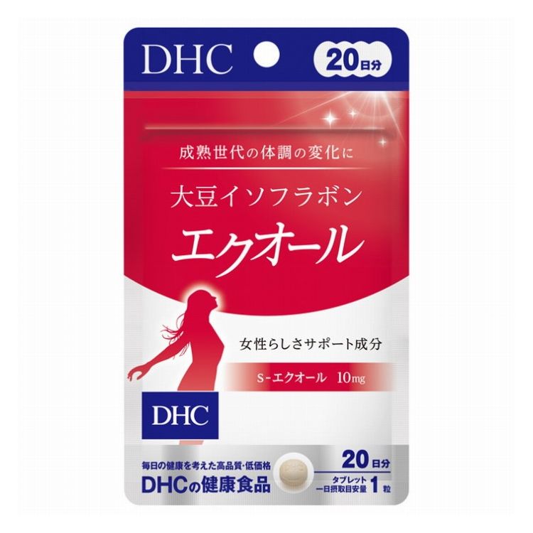DHC 大豆イソフラボン エクオール S-エクオール10mg サプリメント 40日分 40粒【送料無料】