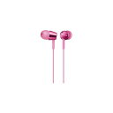 mdr-ex155p ソニー ヘッドホン インナータイプヘッドホン ライトピンク