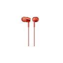 mdr-ex155apr ソニー ヘッドホン インナータイプヘッドホン アンドロイド対応 レッド