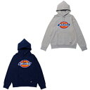 DICKIES ディッキーズ パーカー ロゴワッペン付きプルオーバーパーカー 173U30WD17 ロゴ付き スウェット【送料無料】