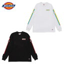 ディッキーズ Dickies CVC 天竺プリント ルーズフィット 183M30WD38 長袖 Tシャツ ロングスリーブシャツ メンズ S M L Xl【送料無料】