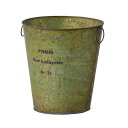 ダストボックス ゴミ箱 直径25×高さ29cm LFS-426GR スチール製 PARIS パリス キッチン 台所 店舗 備品 什器 インテリア雑貨 (代引不可)(3)