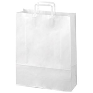ジョインテックス 手提袋 平紐 白 大 300枚 B293J-W6