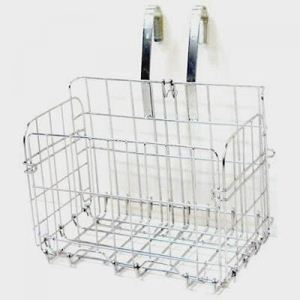 ワンタッチ折りたたみ自転車用フロントバスケット SOT-20 スチール (代引不可)