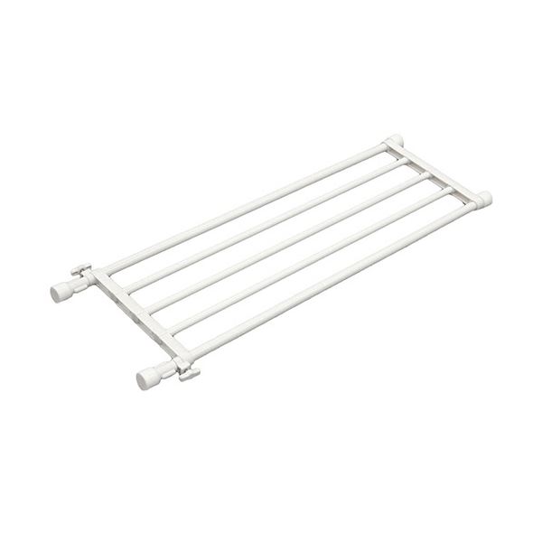 ■商品内容●段差のある壁にも使える。■商品スペックサイズ：小材質：パイプ:鉄・エポキシ樹脂粉体塗装、樹脂部品:ABS樹脂・PP樹脂・合成ゴムその他仕様：●伸縮幅:約65〜93cm●耐荷重:約10〜15kg■送料・配送についての注意事項●本商品の出荷目安は【3 - 10営業日　※土日・祝除く】となります。●お取り寄せ商品のため、稀にご注文入れ違い等により欠品・遅延となる場合がございます。●本商品は仕入元より配送となるため、沖縄・離島への配送はできません。[ TS-65 ]