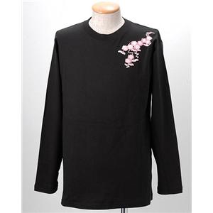 語れる立体和柄ロンT 驚愕の10柄！(NP) S-1943／隠れ梅髑髏 S (代引不可)