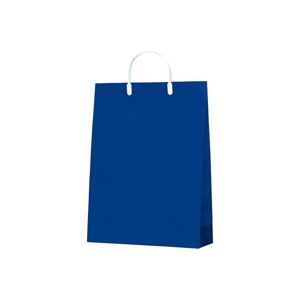 （まとめ）今村紙工 カラーコーティングバッグ中 紺10枚CCB-03 (代引不可)