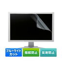 サンワサプライ 21.5型ワイド対応ブルーライトカット液晶保護指紋反射防止フィルム LCD-215WBCAR (代引不可)