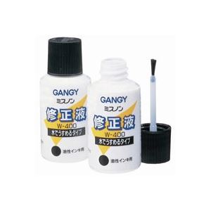 （まとめ）カズキ 修正液ミスノン W-400【×10セット】 (代引不可)
