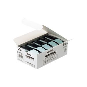 (まとめ)NAME LAND(ネームランド) スタンダードテープ 24mm 白(黒文字) 5本入×20パック (代引不可)