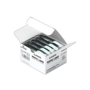 ■商品内容CASIOネームランド用テープカートリッジ■商品スペックテープ幅：9mmテープ長さ：8mテープ色：白文字色：黒■送料・配送についての注意事項●本商品の出荷目安は【1 - 5営業日　※土日・祝除く】となります。●お取り寄せ商品のため、稀にご注文入れ違い等により欠品・遅延となる場合がございます。●本商品は同梱区分【TS1】です。同梱区分が【TS1】と記載されていない他商品と同時に購入された場合、梱包や配送が分かれます。●沖縄、離島および一部地域への配送時に追加送料がかかる場合や、配送ができない場合がございます。