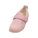 介護靴 施設・院内用 ダブルマジック2 11E(ワイドサイズ) 7029 片足 徳武産業 あゆみシリーズ /3L (25.0~25.5cm) ピンク 右足