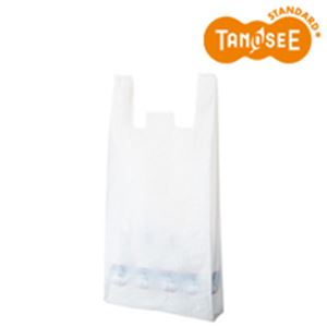 （まとめ）乳白レジ袋 No80 100枚入×10 (代引不可)