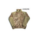 アメリカ軍 ECWC S Gen3 両面フリースジャケット 【 Sサイズ 】 サイドリブ仕様 JJ150YN コヨーテ 【 レプリカ 】(4)