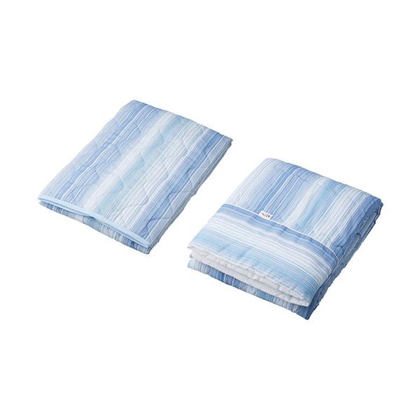 高島ちぢみ サラッと快適 肌布団&敷パッド K60907646