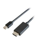 IOf[^ IO DATA Sbp miniDisplayPort-HDMIϊP[u 1m ubN GP-MDPHD/K-10