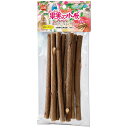 (まとめ)果実って小枝 もも 10本【×5セット】 (小動物用品/玩具)