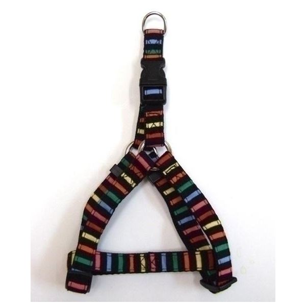 岡野製作所 ストライプハーネス #10 マルチブラック【ペット用品】【ハーネス】 (代引不可)