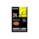 (まとめ)カシオ CASIO マグネットテープ XR-24JYW 黄に黒文字24mm【×2セット】 (代引不可)(2)