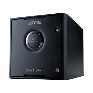 バッファロー ドライブステーション RAID 5対応 USB3.0用 外付けHDD 4ドライブモデル16TB HD-QL16TU3/R5J HD-QL16TU3/R5J