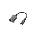 (まとめ)エレコム USB A-microB 変換アダプタ TB-MAEMCBN010BK【×5セット】 (代引不可)(2)