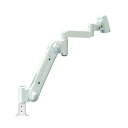 ライブクリエータ スイング式スタンダードアーム フランジ付グロメット固定 低荷重 アイボリー ARM2-10AG2 (代引不可)(2)