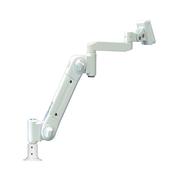 ライブクリエータ スイング式スタンダードアーム フランジ付グロメット固定 中荷重 アイボリー ARM2-11..
