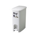 【4セット】 ペダル式 ゴミ箱/ダストボックス 【25PS】 グレー フタ付き 本体:PP 『HOME&HOME』【代引不可】(3)