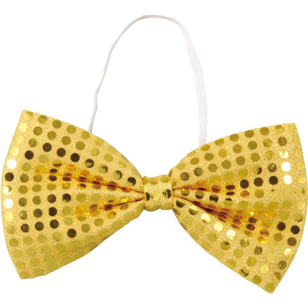 楽天リコメン堂ホームライフ館（まとめ）アーテック キラキラ蝶ネクタイ ゴールド 【×40セット】