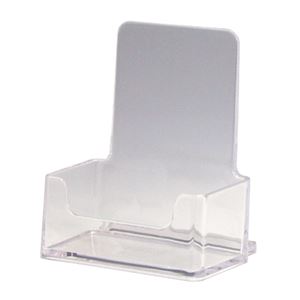 （まとめ） セキセイ カタログスタンド 名刺1段 タテ型 外寸W64×H71×D40mm CSD-2782 1個 【×30セット】