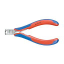 KNIPEX(クニペックス)6412-115 エレクトロニクスエンドカッティングニッパー (代引不可)