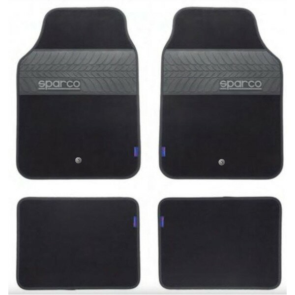 SPARCO CORSA スパルココルサ フロアマット 4枚セット SPC1909BK-J (代引不可)