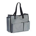 BMトートバッグ/掃除用品入れ 【Sサイズ ブラック】 ナイロン製 〔業務用 現場 作業〕 (代引不可)