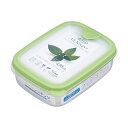 (まとめ) スナックケース/保存容器 【ソフトグリーン】 430ml 抗菌効果 食洗機可 『エアキーパー』 【×60個セット】 (代引不可)(3)